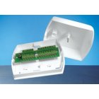 Elmdene EN3-JB26 Junction Box - 24 Terminals Plus Micro Switch Tamper – White (Pack of 10)